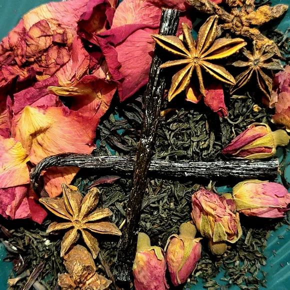 Valentines Day Simmer Pot Trio Romantic Botanical Stove Top Potpourri Set - Picture 5 of 7